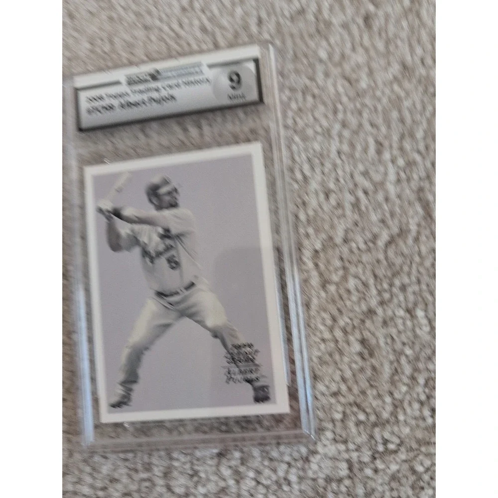 2008 Albert Pujols Topps Zee Nut TCH9 Graded Card 9 Baseball Cardinals